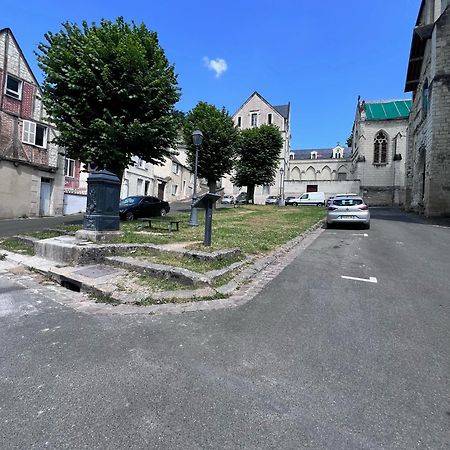 Le Badebec, Appt Dans Maison Typique Avec Jardin Prive Chinon Esterno foto
